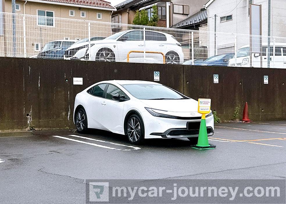 借りた車両の写真